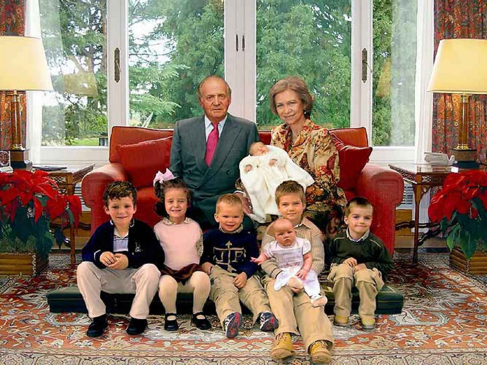 'Chrismas' de la Familia Real en 2005.