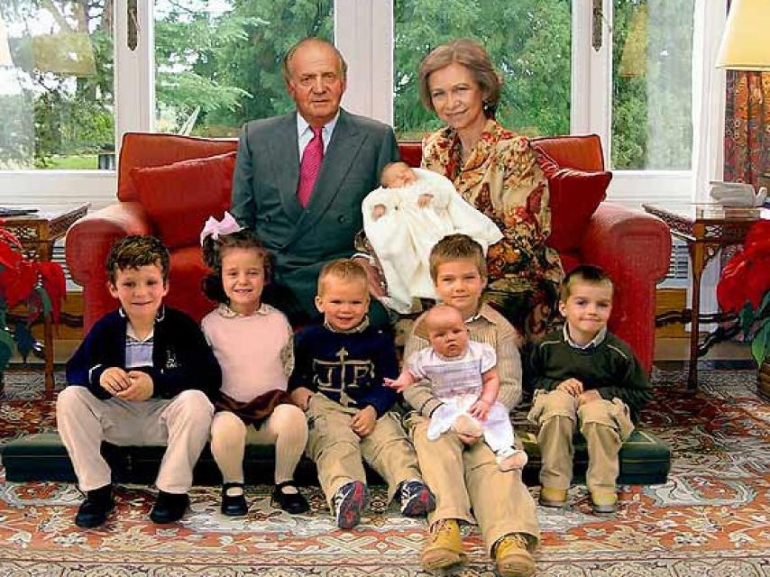 'Chrismas' de la Familia Real en 2005.