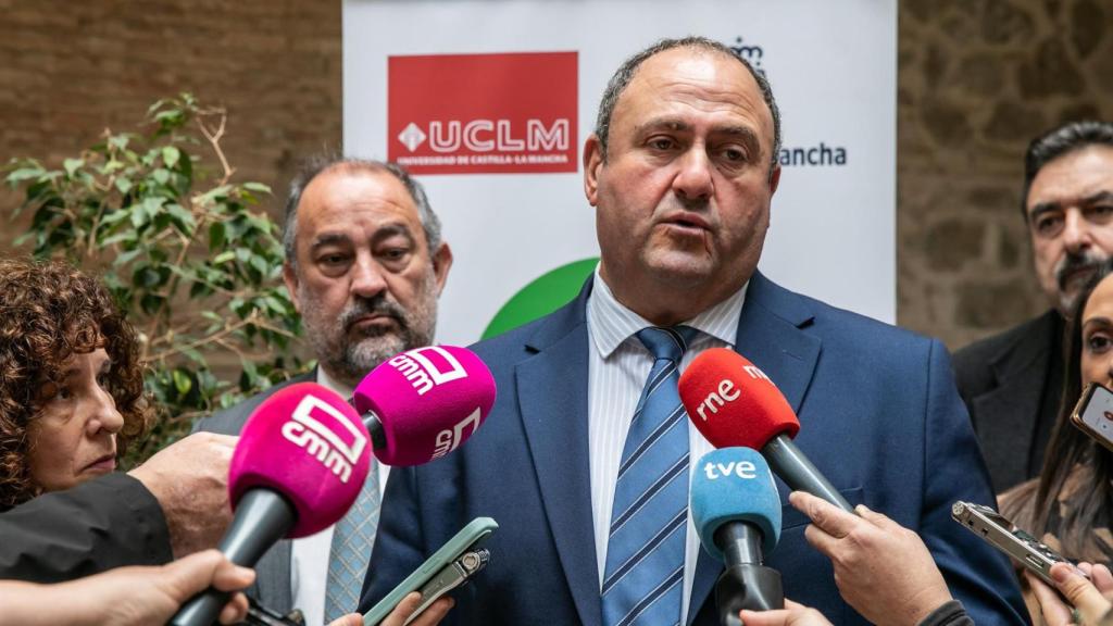 Julián Martínez Lizán, consejero de Agricultura, Ganadería y Desarrollo Rural de Castilla-La Mancha.