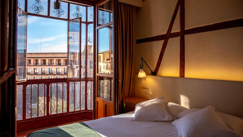 Una de las habitaciones del Hotel Boutique Adolfo.