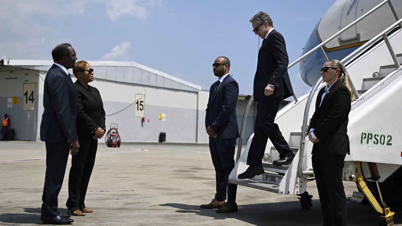 El Secretario de Estado de EEUU, Antony Blinken, aterriza este lunes en Kingston (Jamaica).