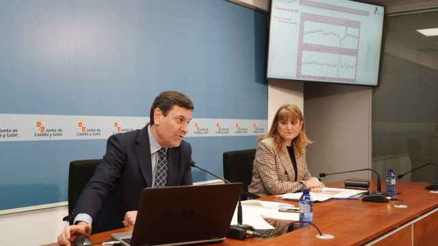 El consejero de Economía y Hacienda y portavoz, Carlos Fernández Carriedo, presenta la Contabilidad Regional de Castilla y León correspondiente al cuarto trimestre de 2023 y al ejercicio completo