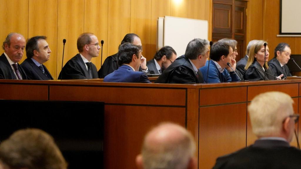 Jornada anterior del juicio por el caso ‘Perla Negra’ en el que se juzga a la excúpula de la Consejería de Economía.