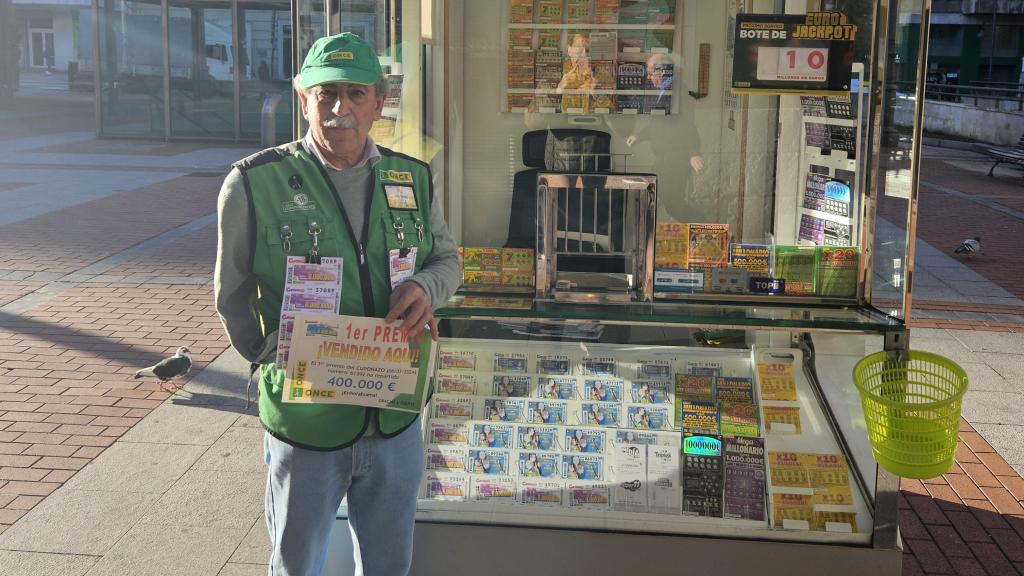 Antonio Hernández, el vendedor que ha repartido miles de euros en Valladolid