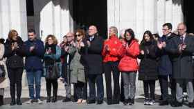 Minuto de silencio en Valladolid en memoria de las víctimas del terrorismo