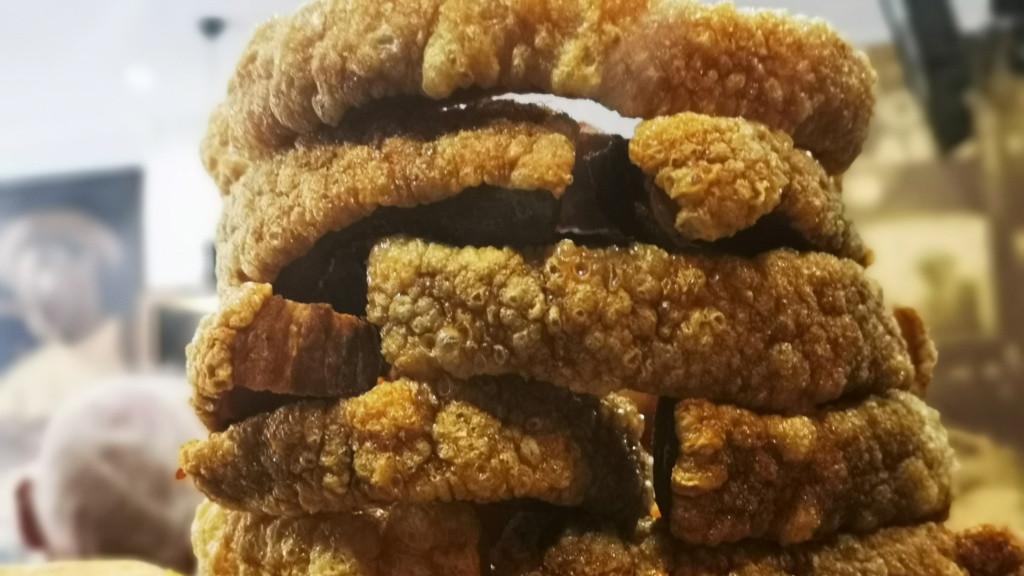 Los torreznos del ganador del concurso.