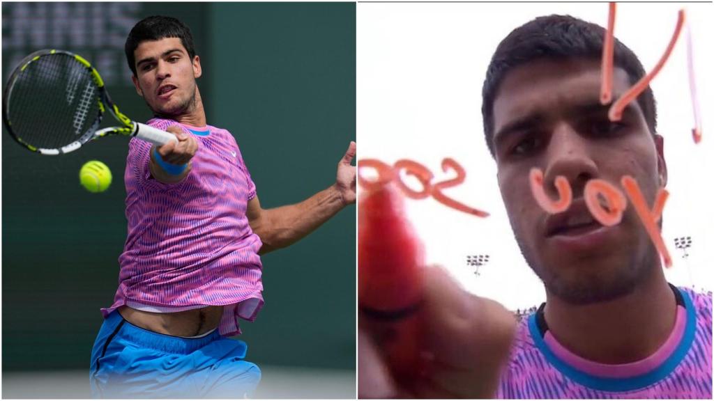 Carlos Alcaraz, en Indian Wells