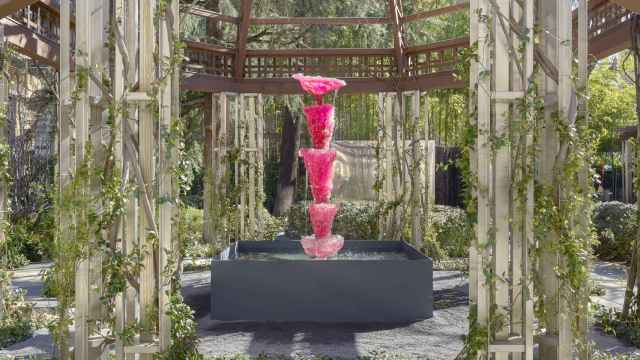 Lynda Benglis: 'Pink Lady (For Asha)', 2013. Foto: Juan de Sande