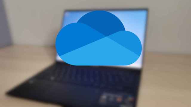 Icono de OneDrive en un ordenador Windows