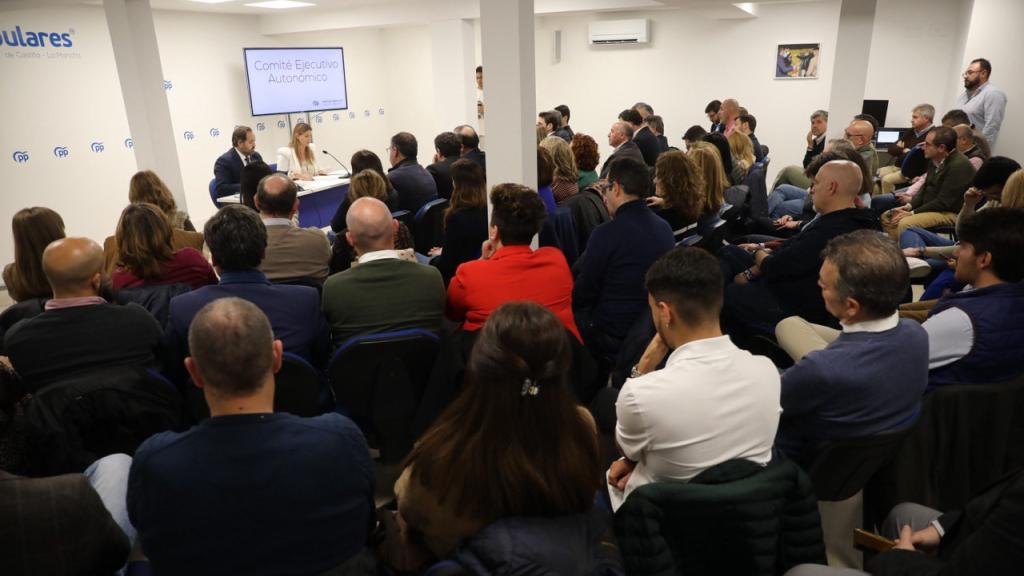 Comité Ejecutivo del PP de Castilla-La Mancha. Foto: PP CLM.