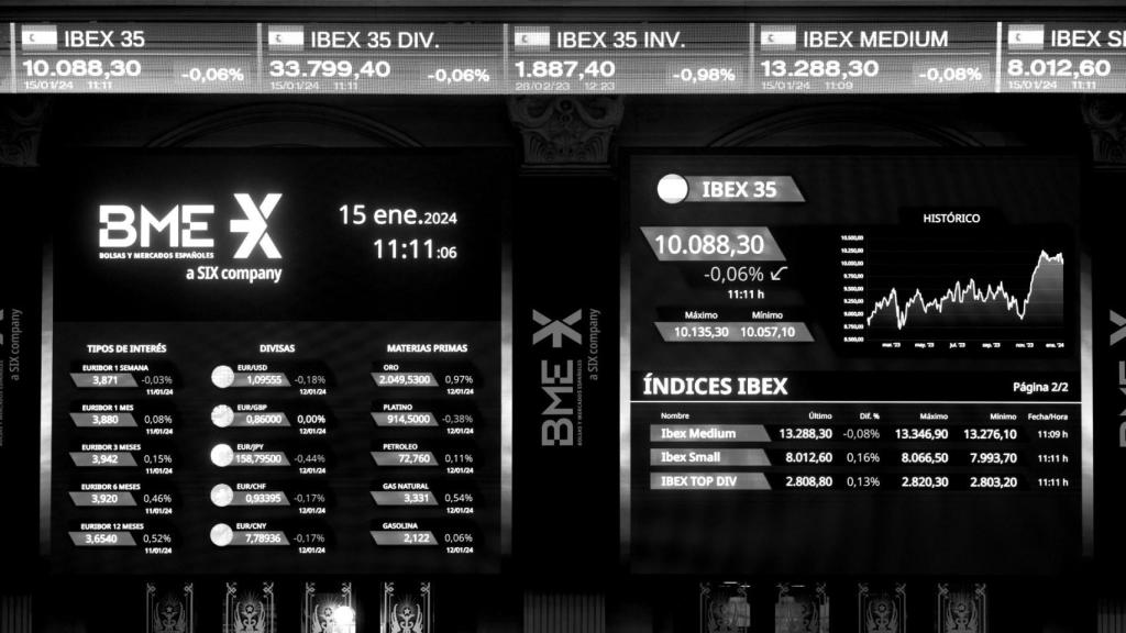 Palacio de la Bolsa de Madrid.