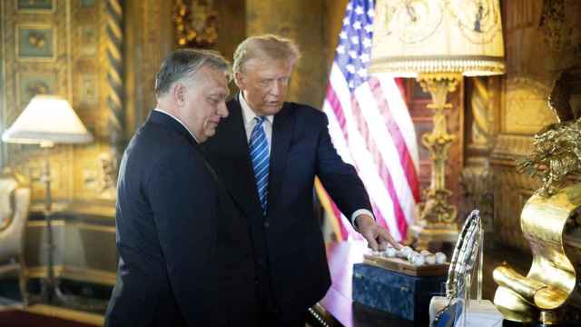 Donald Trump y Viktor Orbán.