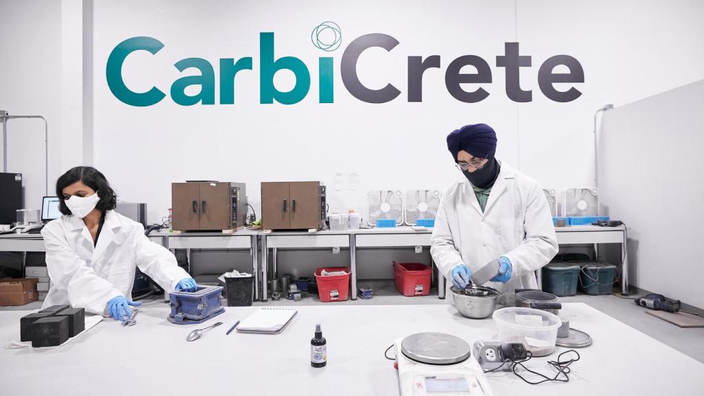Laboratorio de investigación de CarbiCrete
