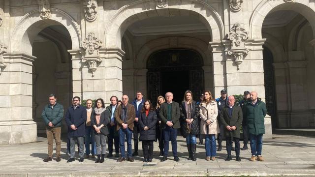 Minuto de silencio por el 11M en A Coruña