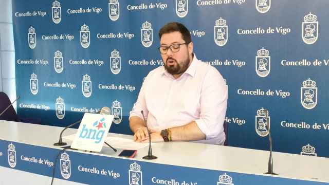 Rueda de prensa del portavoz del BNG de Vigo, Xabier P. Igrexas.