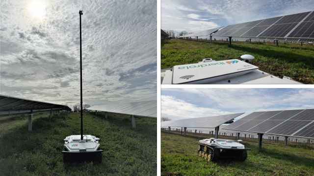 El robot creado en Castilla y León que puede autogestionar plantas fotovoltaicas