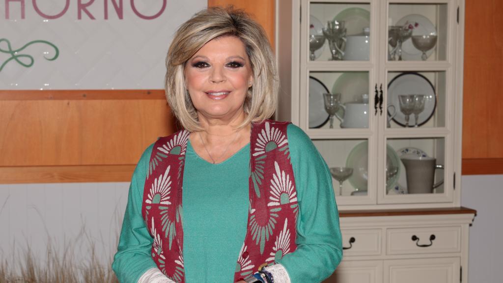 Terelu Campos posando en la presentación de 'Bake Off', hace unas semanas