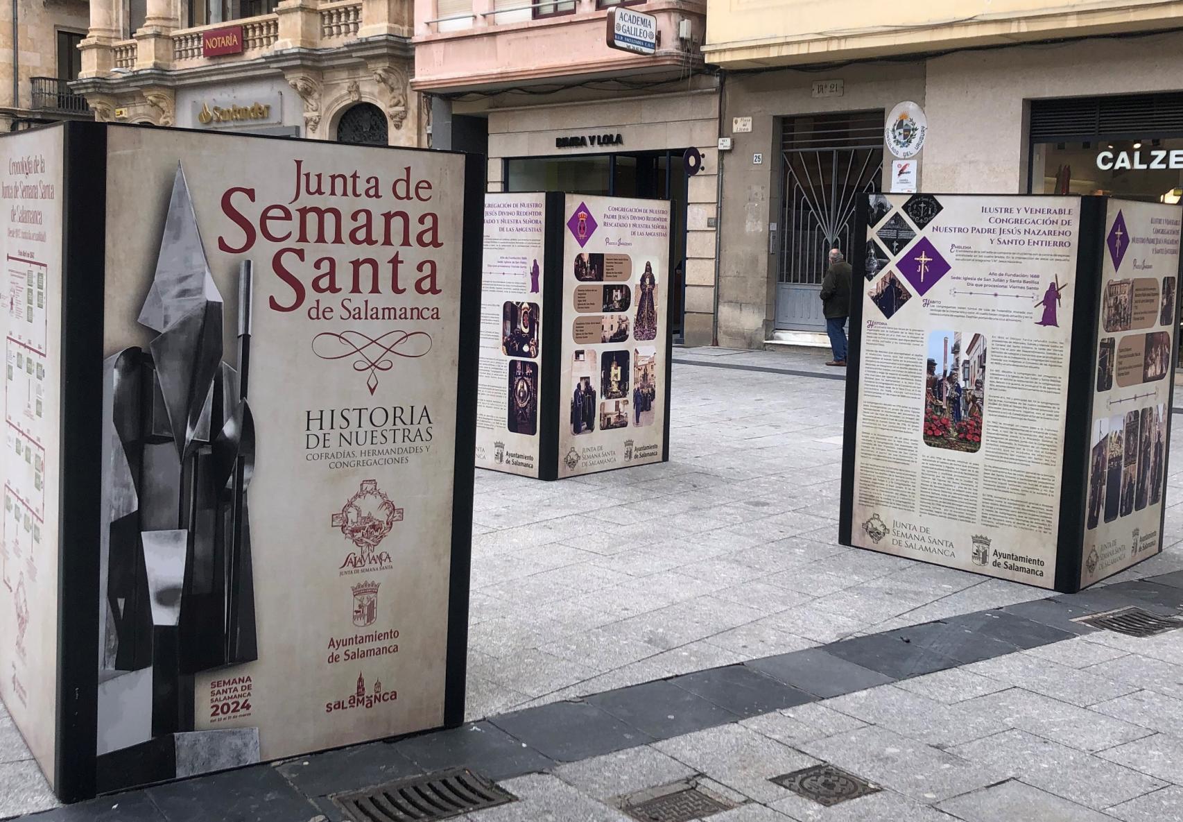 Carteles Semana Santa 2024 por las calles de Salamanca