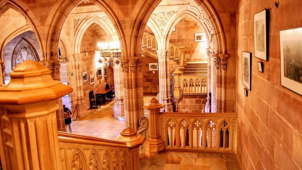 Interior del Palacio de Sobrellano en Comillas.