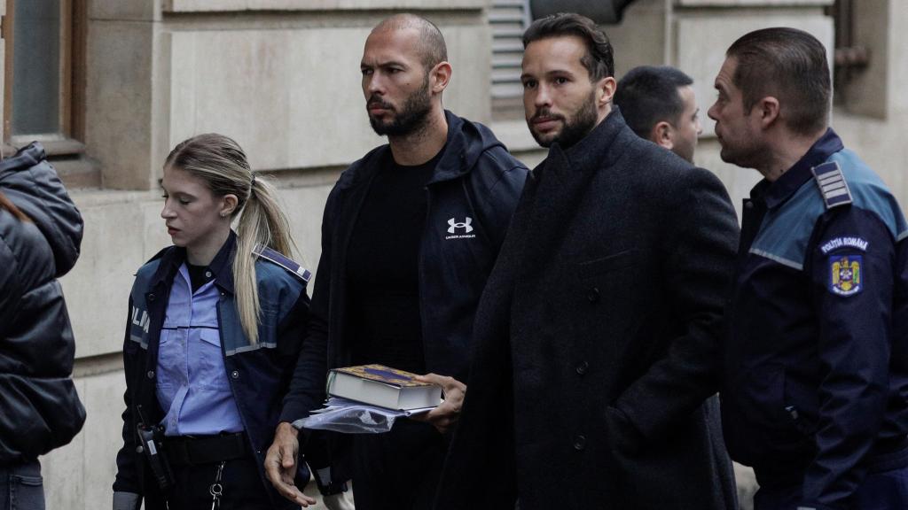 Detención de Andrew Tate en Rumanía.