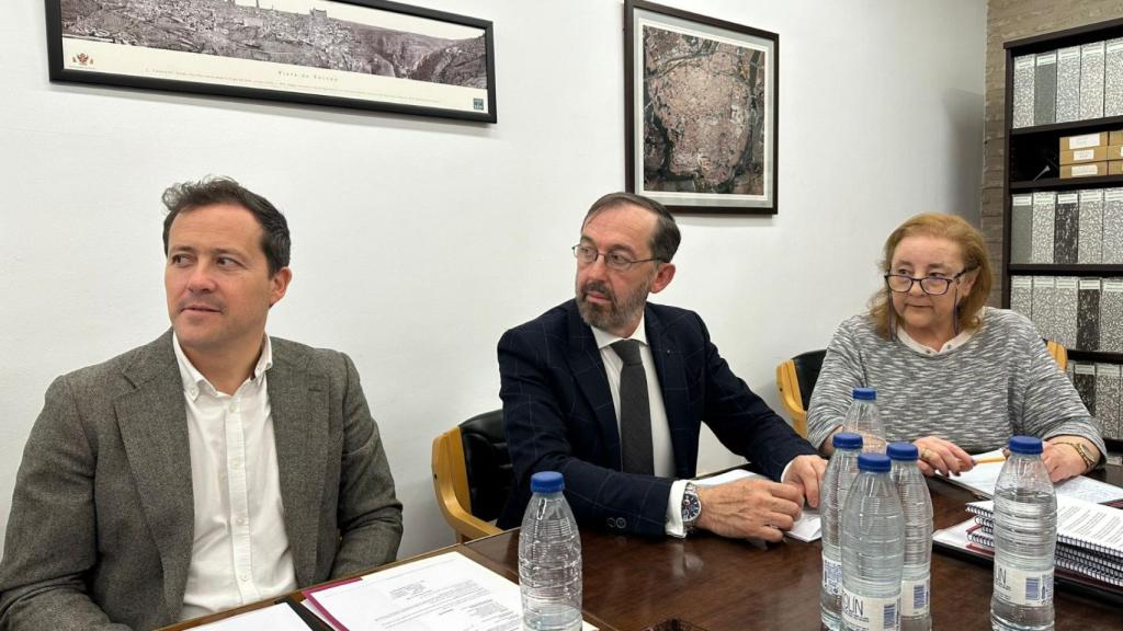 Reunión del Consejo de Administración de la Empresa Municipal de la Vivienda de Toledo.