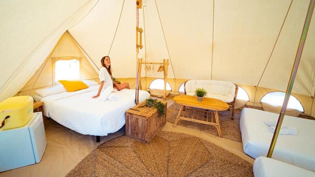 Las tiendas Kampaoh en Benidorm.