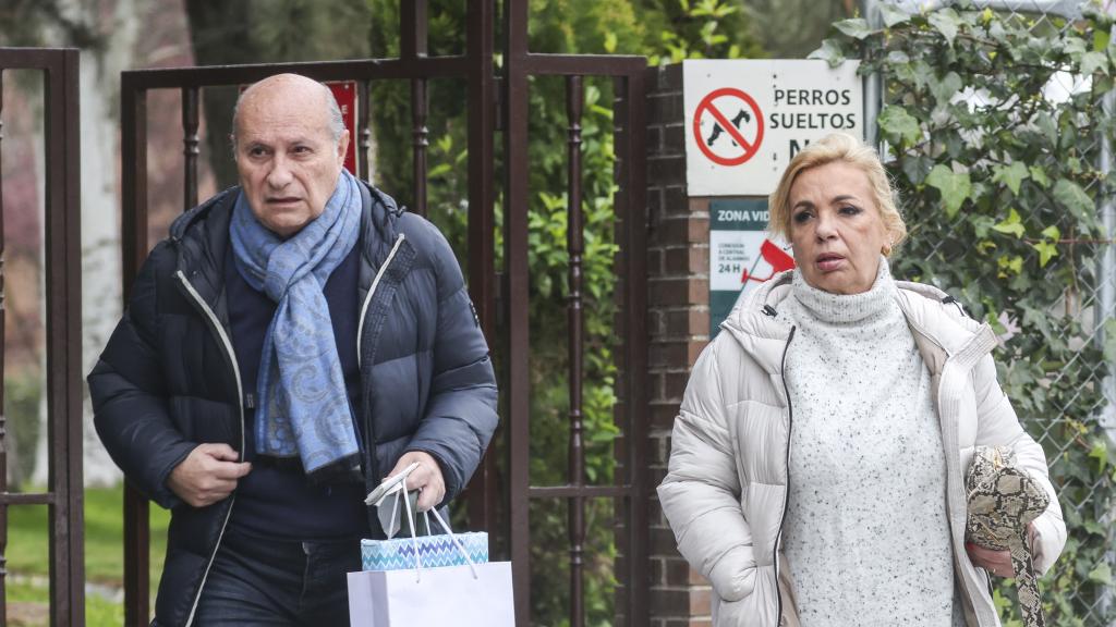 José Carlos Bernal y Carmen Borrego, en una de sus últimas imágenes públicas antes de la incursión de ella en 'Supervivientes'.