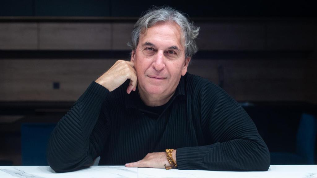 Marcos Fernández Fermoselle antes de la entrevista con EL ESPAÑOL.