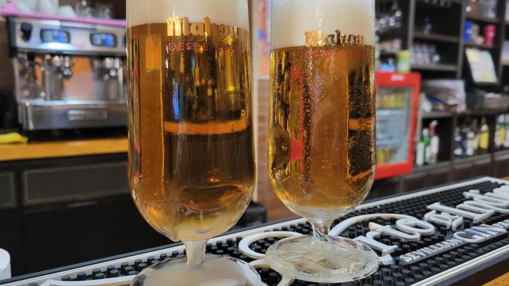 Una cerveza en el bar