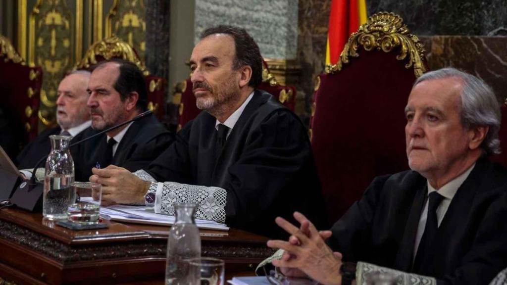 El Tribunal Supremo durante el juicio al 'procés'./