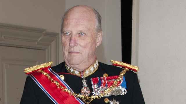 Harald V de Noruega en una fotografía tomada en Dinamarca, en 2012.