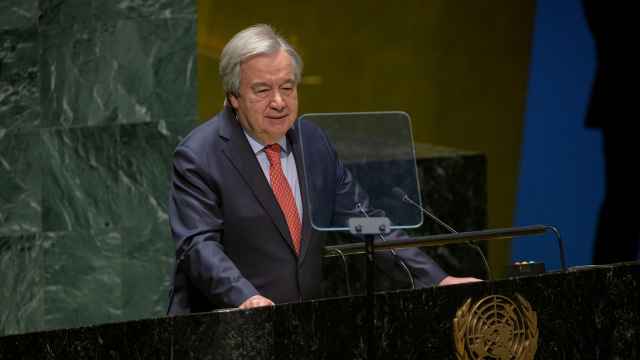 António Guterres, secretario general de la ONU, en la Comisión para el Estatus de la Mujer en Nueva York.