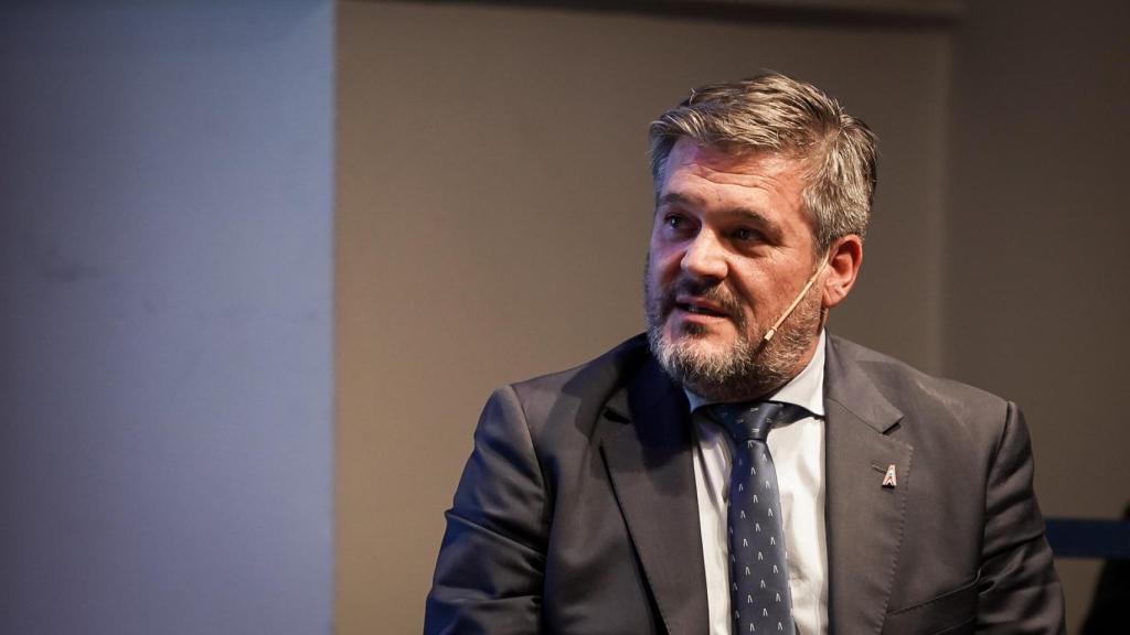 Luis Pérez, durante su intervención en el Foro Económico Español en Andalucía