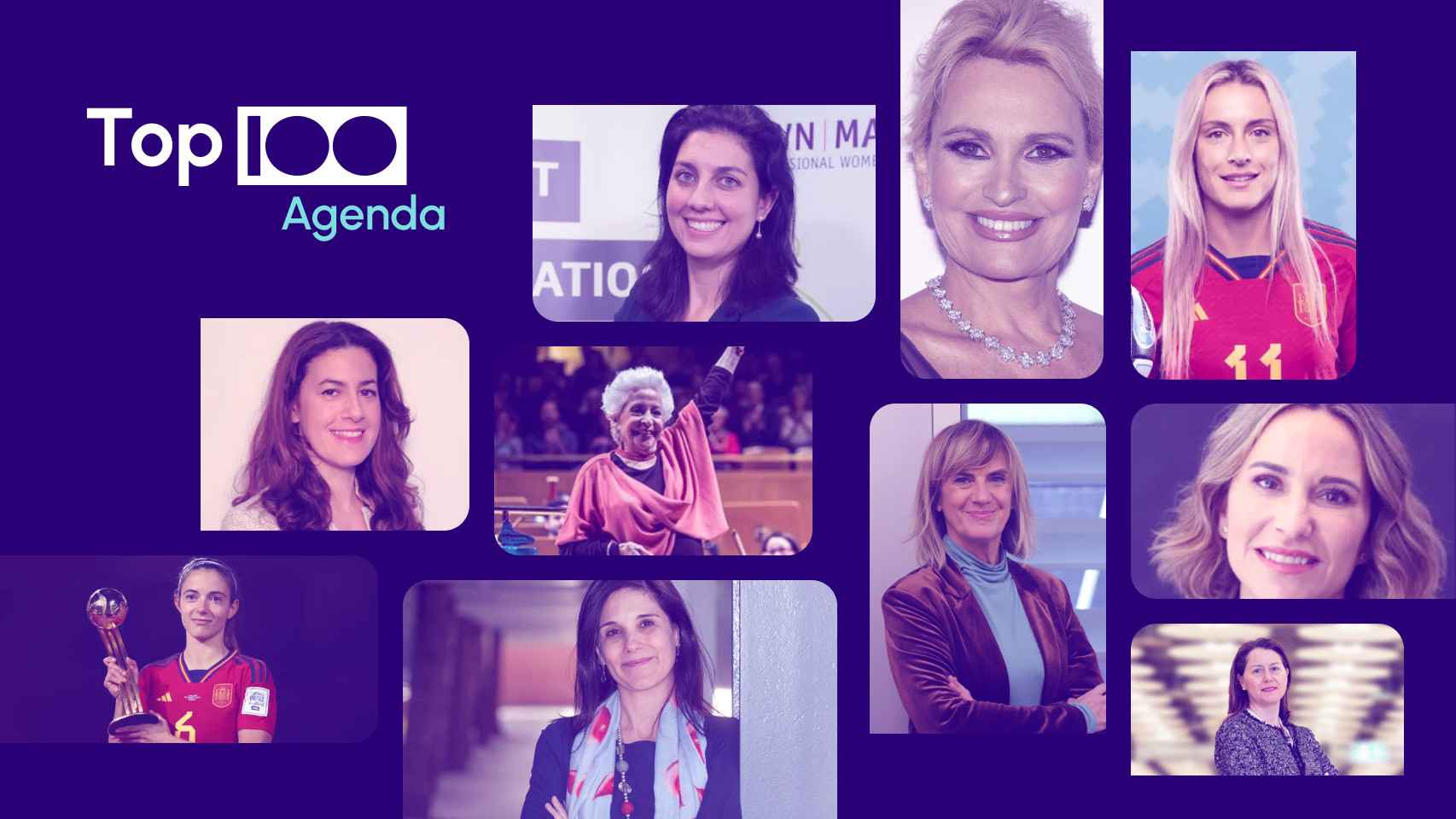 La agenda semanal de ‘Las Top 100 Mujeres Líderes’: de Gemma Nierga a Teresa Berganza