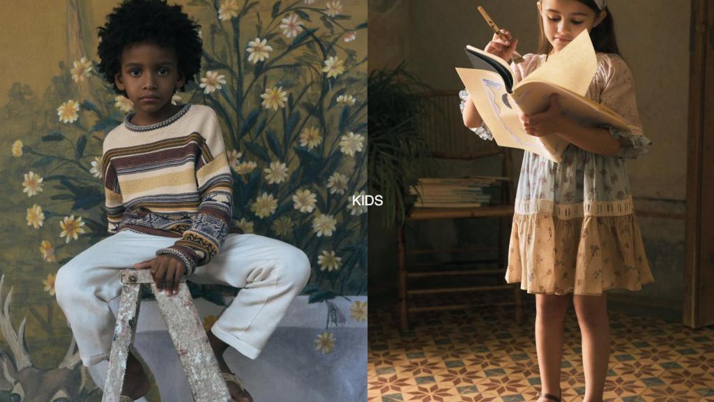 Colección SS24 Studio Collection Zara, Niños.