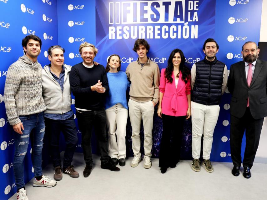 Marilia, con el resto de artistas que actuarán en el concierto.