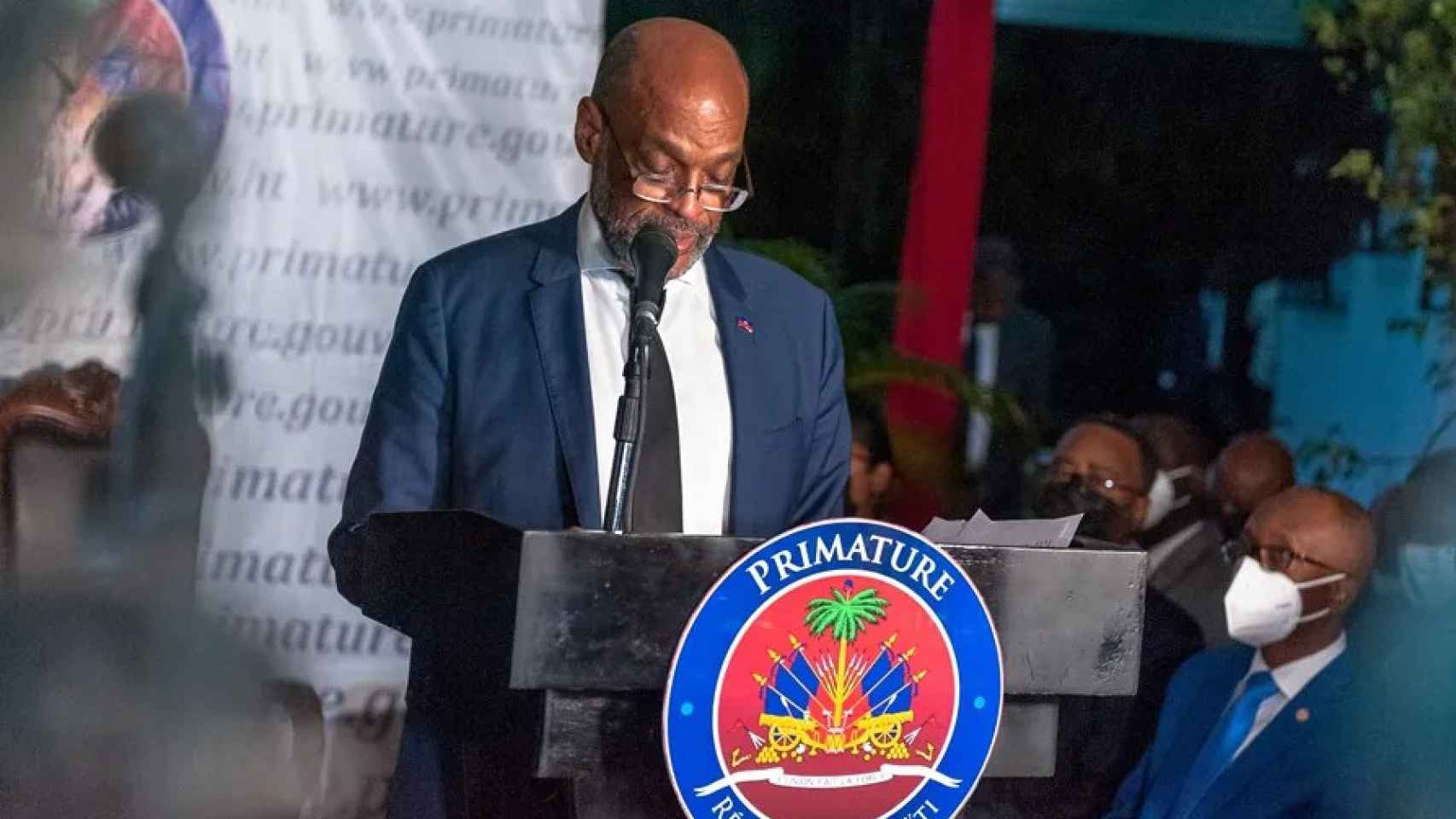 El hasta ahora primer ministro de Haití, Ariel Henry, en una imagen de archivo.