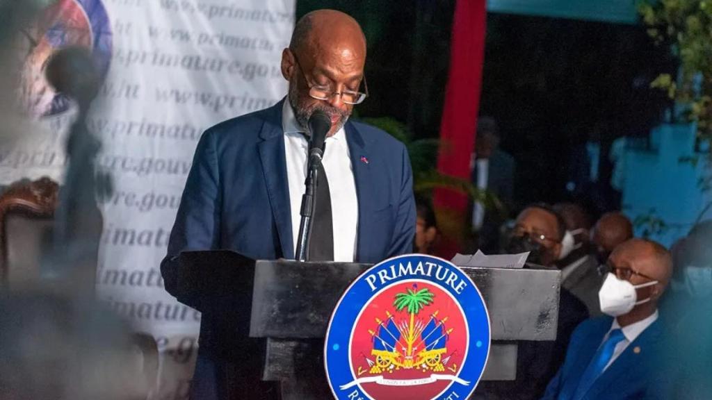 El hasta ahora primer ministro de Haití, Ariel Henry, en una imagen de archivo.