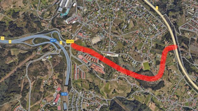 Aprobado el anteproyecto del Vial 18 en A Coruña que conectará la Tercera Ronda con la AP-9