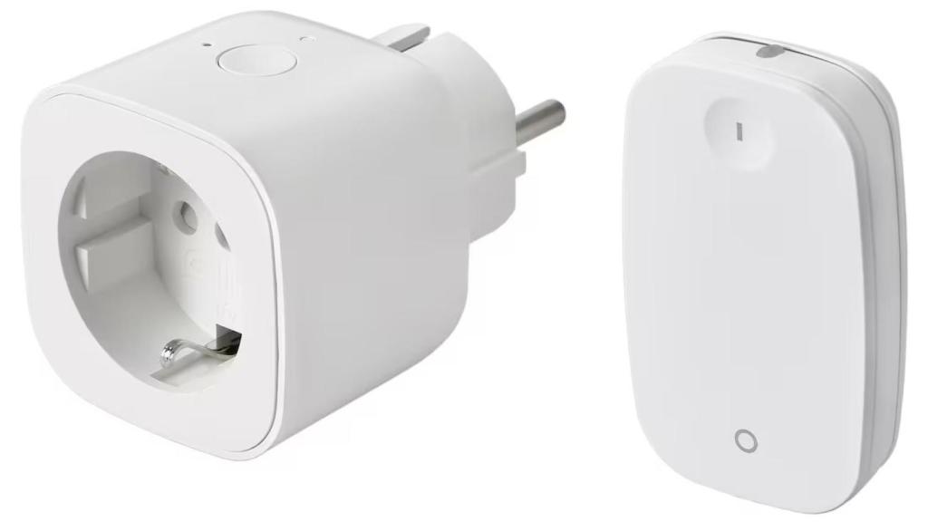 Set de enchufe inteligente de Ikea.