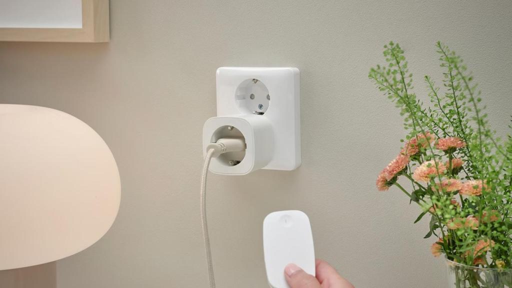 Enchufe inteligente de Ikea.