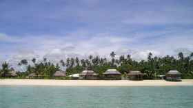 Playa paradisíaca en Tonga.