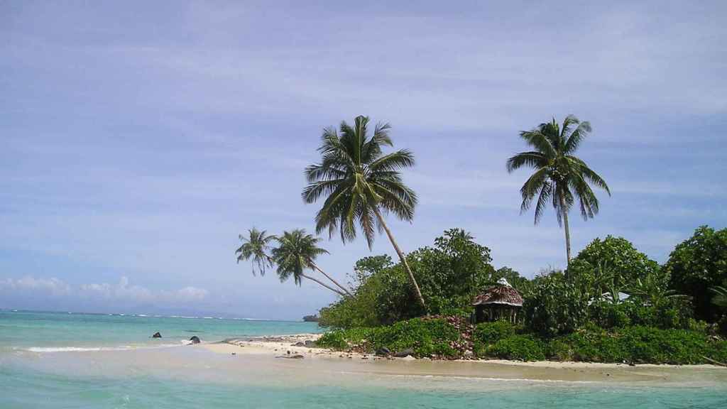 Playa en Tonga.