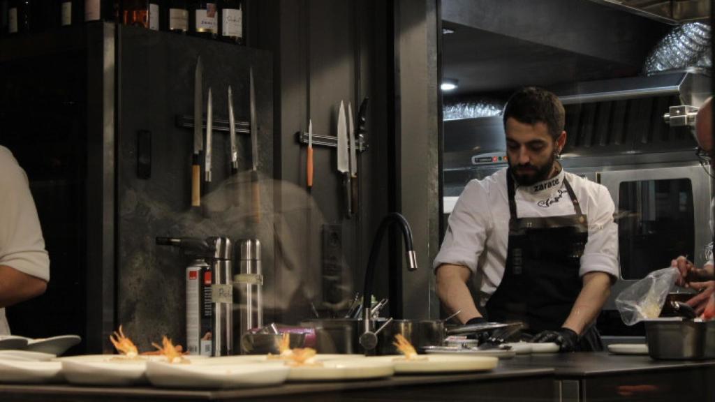 La cocina abierta de Zarate.