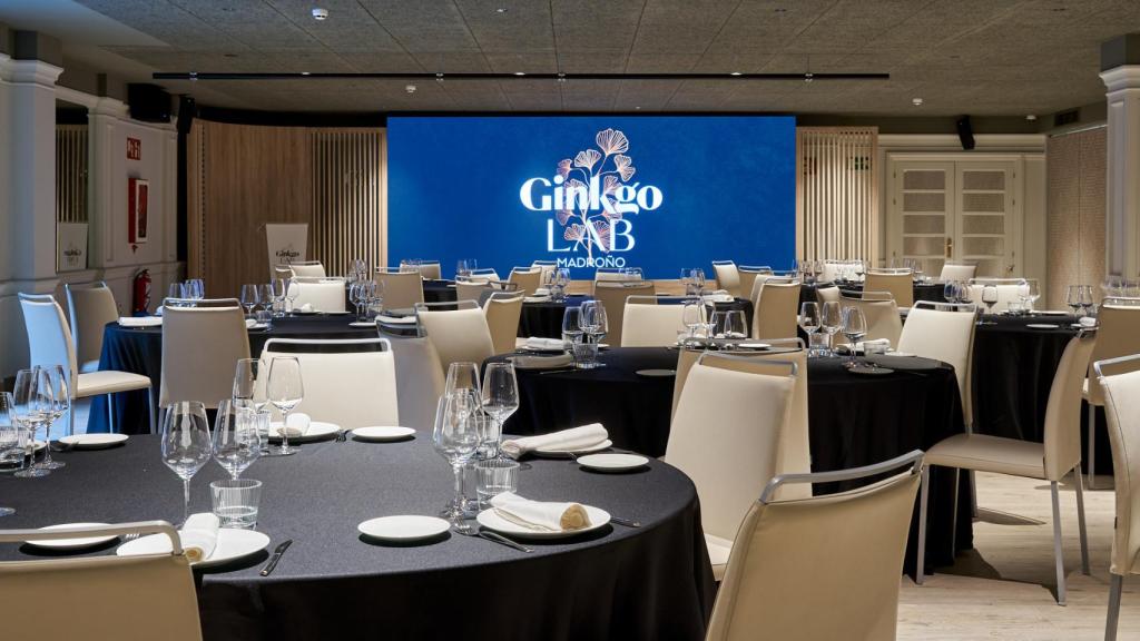 Una de las salas para eventos del hotel VP Madroño.