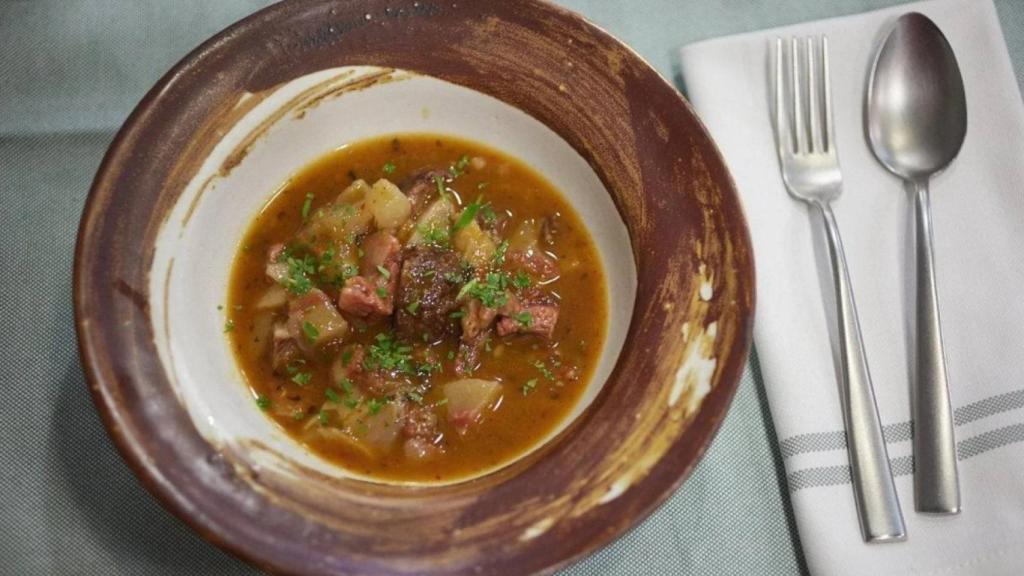 Uno de los platos del restaurante.