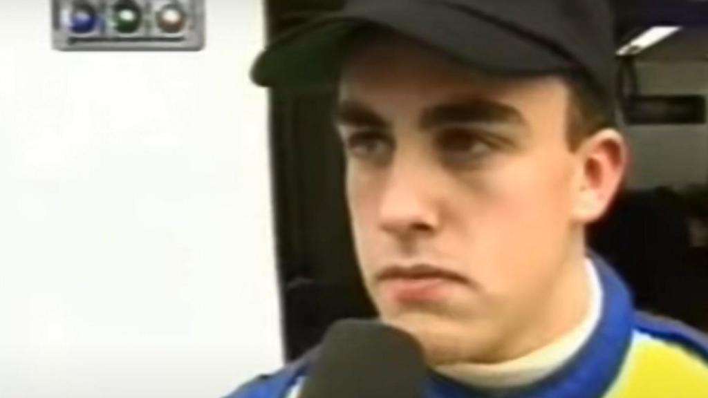 Fernando Alonso, en su estreno en 1999 con un F1.