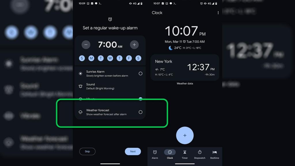 El nuevo ajuste que aparece en la app Reloj de Google