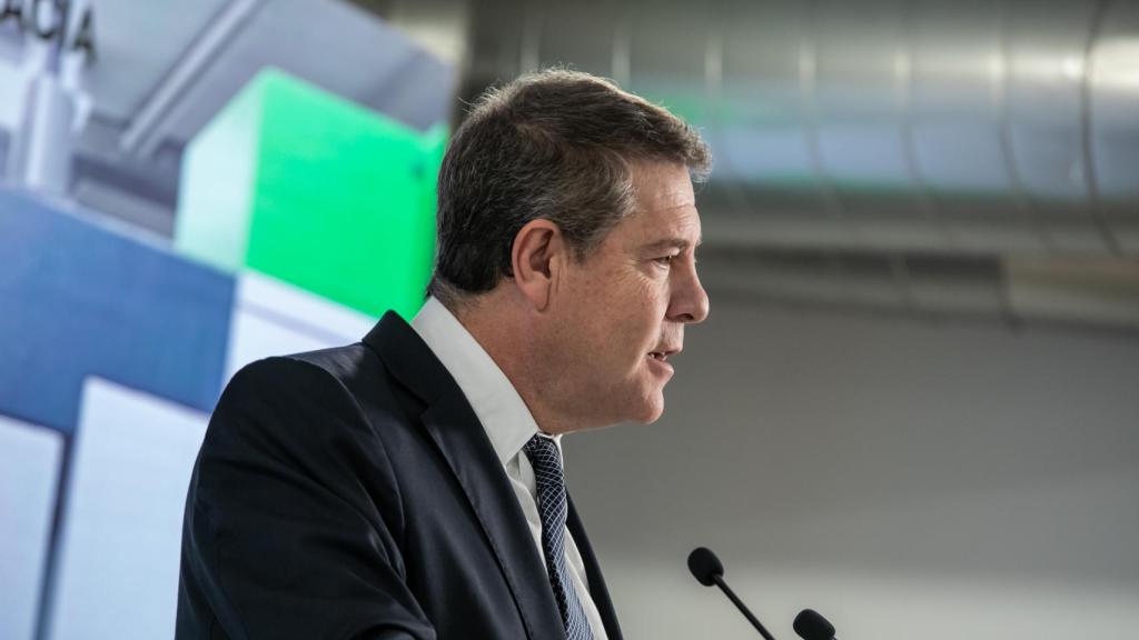 Emiliano García-Page, presidente de Castilla-La Mancha. Foto: JCCM.