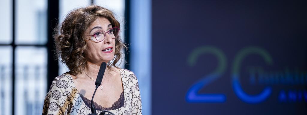 La vicepresidenta primera y ministra de Hacienda, María Jesús Montero.